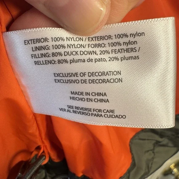 Orvis Essex Duck Down Puffer Vest Men's Medium Green Outdoor Winter Classic - Picture 5 of 13